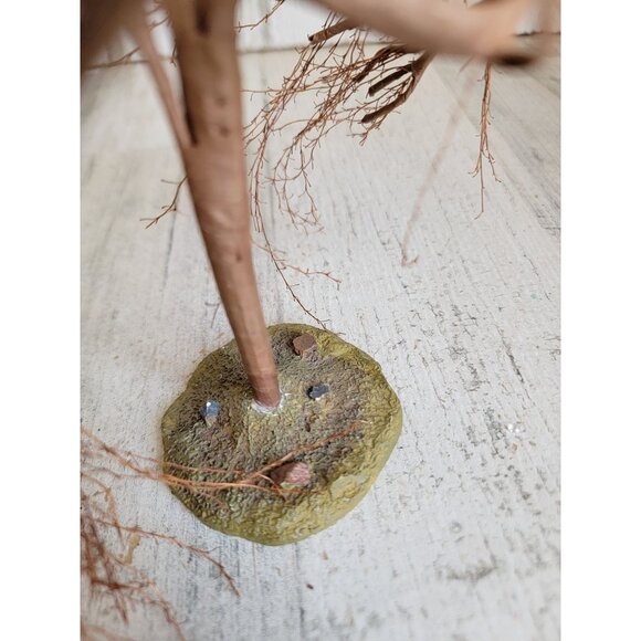 Lemax tree spooky Brown Willow tree fall village accessory Xmas Halloween - Picture 7 of 8